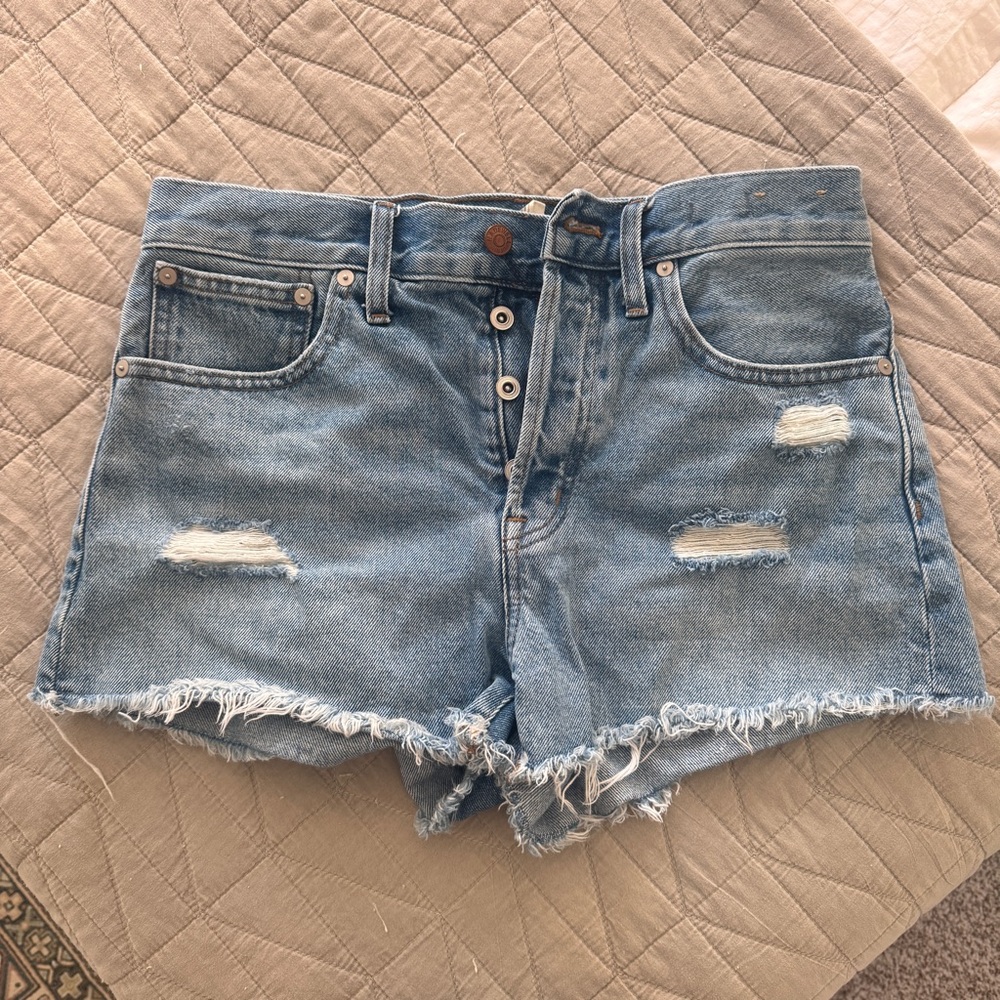 Madewell Relaxed Denim Jean Shorts